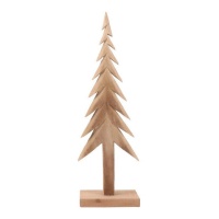 Árvore de Natal em madeira com 50,5 cm