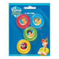 Personagem Disney Yo-Yos - 4 peças