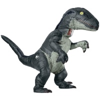Fato de Velociraptor Jurassic World Insuflável para Adultos