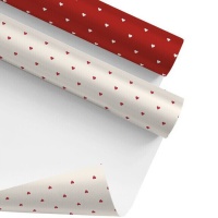 Papel de embrulho amor 2,00 x 0,70 m - 1 unidade