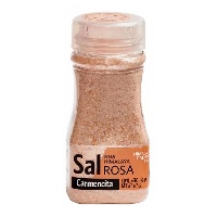 Sal rosa fino do Himalaia 190 g - Carmencita