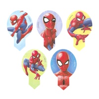 Palitos de bolacha recortados do Homem-Aranha - 20 unid.