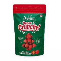 Crocantes de bolas de pan de jengibre vermelhas de 100 gr - Decora