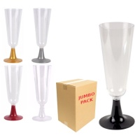 Copo de plástico para cava de 150 ml - 168 unidades