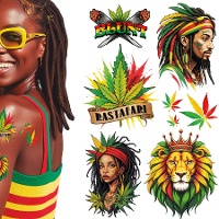 Tatuagens temporárias jamaicanas