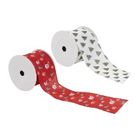 Fita decorativa natalina de 2,70 m - 1 unidade