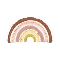 Globo Boho de 91 cm de silhueta arco-íris - Grabo