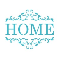 Stencil Casa 20 x 28,5 cm - Artis decor - 1 unidade