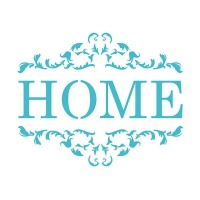 Stencil Home 20 x 28,5 cm - Artis decor - 1 unidade