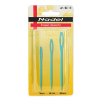 Agulhas de lã de plástico - Nadel - 3 pcs.