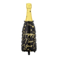 Balão Happy New Year Bottle 88 x 27 cm - PartyDeco