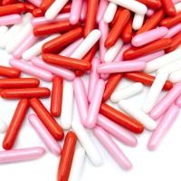 Kiss and Tell sticks sprinkles mix 90 gr - Happy Sprinkles