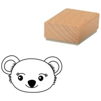 Carimbo com cabeça de Koala 3,5 x 2,5 cm - Artemio - 1 unidade