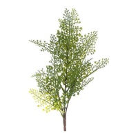 Flor decorativa verde artificial 53 cm