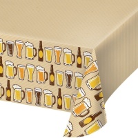 Toalha de mesa para cerveja - 1,37 x 2,59 m