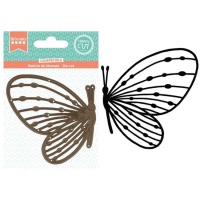 Recorte de borboleta de perfil - Happy cut Artemio