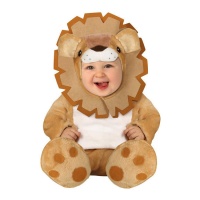 Fato de leão da selva para bebé