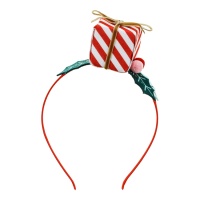 Bandolete colorida para prenda de Natal