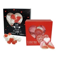 Caixa de nuvens e gomas de corações sortidas de 50 gr - 1 unidade