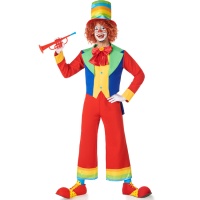 Fato de Palhaço Microcolor para homem