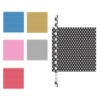 Papel de embrulho colorido com pontos 1,52 x 0,76 m