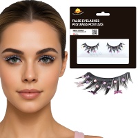 Cílios postiços com borboletas