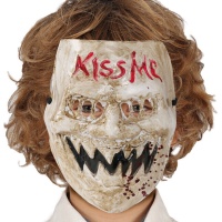 Máscara infantil The Purge Kiss me