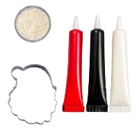 Kit de decoração de bolachas de Natal - 5 peças