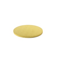 Suporte para bolos 20,4 x 20,4 x 1,2 cm banhado a ouro