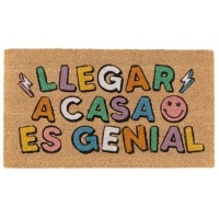 Chegar a casa é um ótimo capacho