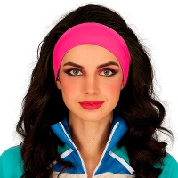 Faixa de cabelo cor neon