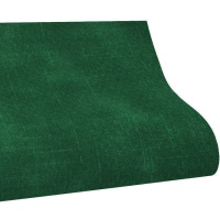 33 x 50 cm Lençol de couro ecológico com efeito de tecido verde floresta - 1 unid.