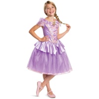 Fato de princesa Rapunzel para menina