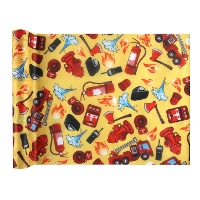 Caminho de mesa de 30 cm de bombeiros - 5 m