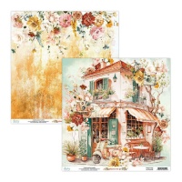 Papel para scrapbooking de Places We Go - Mintay Papers - 1 folha