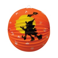 Lanterna de papel de bruxa 22 cm - 1 peça