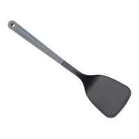 Espátula de cozinha 35 cm bicolor cinza e preta