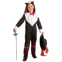 Roupa de Mosqueteiro Kitty para rapariga