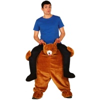 Fato de adulto com ombros de urso