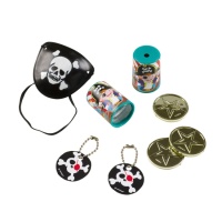Pack presente pirata - 24 peças