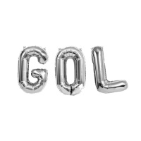 Balão letras Golo 41 cm