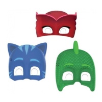Máscaras de PJ Masks - 6 unidades