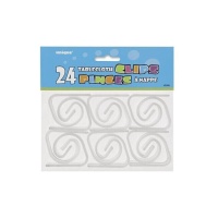 Clips para toalhas de mesa - Unique - 24 pcs.