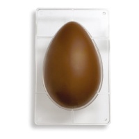 Molde para ovos de chocolate 350 g - Decora - 1 cavidade