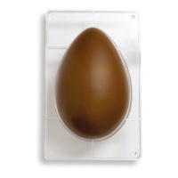 Molde para ovos de chocolate 350 gr - Decora - 1 cavidade
