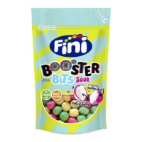 Doces de mastigar macios - Fini Booster Bits Sour - 165 gr