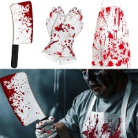 Conjunto de Desmembrador Ensanguentado - 3 peças