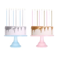 Velas compridas 14,5 cm - 12 unidades