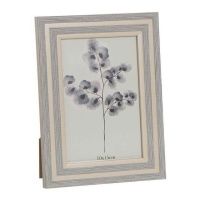 Moldura Poppy cinzenta para fotografias de 10 x 15 cm - DCasa