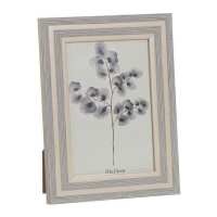 Moldura Poppy Cinzento 10 x 15 cm
